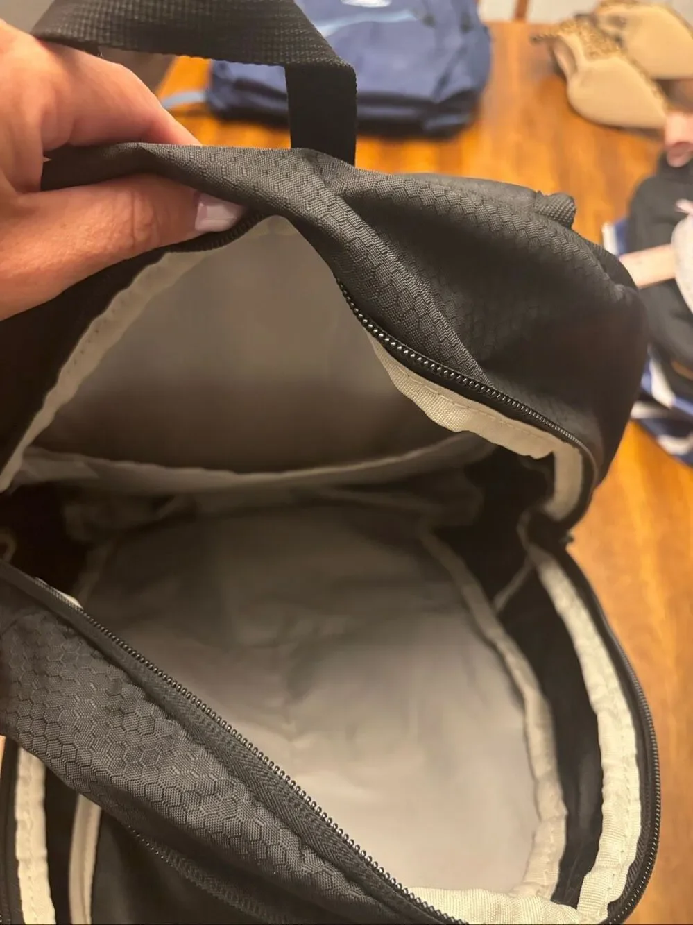 High sierra black backpack, NWOT